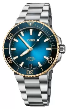 Image of ORIS 01 400 7769 6355-07 8 22 09PEB Aquis Date Calibre 400 Watch