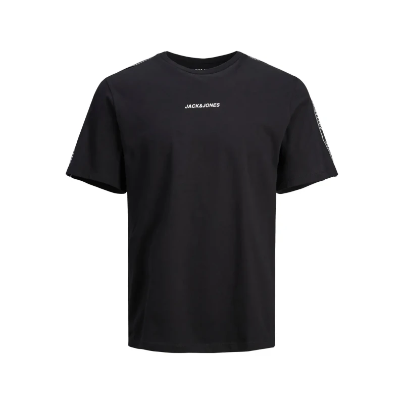 Image of jack & jones T-Shirt Jack & Jones Crew Smu Jcotaper Noir Male S