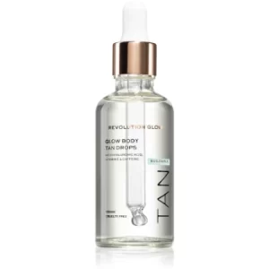 Image of Makeup Revolution Glow Tan Self-Tanning Drops for Body 50ml