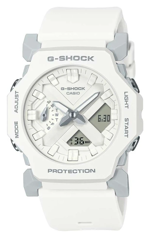 Image of Casio Casio G-Shock Digital Display White Bracelet Watch