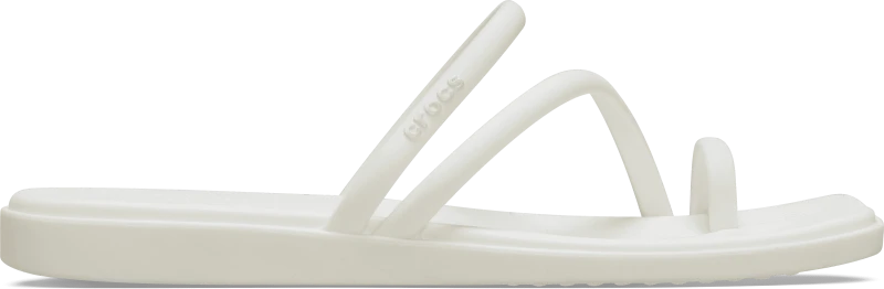 Image of Crocs Women Miami Toe Loop Sandals Chalk 4