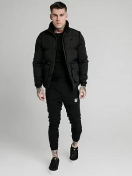 Image of SikSilk Neo Instinct Padded Jacket - Black