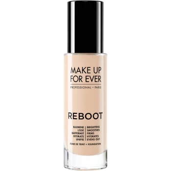 Image of MAKE UP FOR EVER reboot Active Care Revitalizing Foundation 30ml (Various Shades) - R208-Pastel Beige