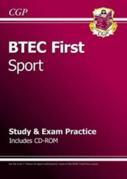 Image of Btec First in Sport - Study and Exam Practice with Cd-Rom Hardback