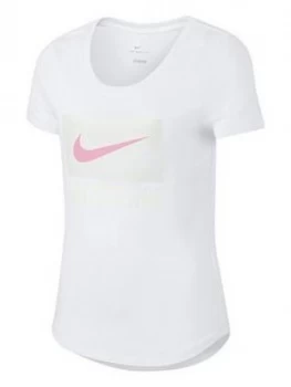 Image of Nike Girls Dry Scoop T-Shirt