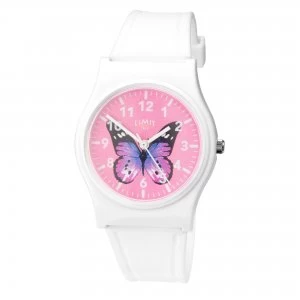 Image of Limit Ladies White Butterfly Watch