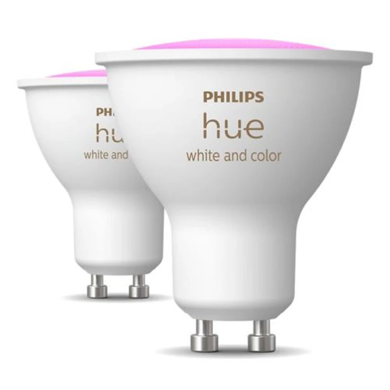Image of Philips Hue Philips Hue White and colour ambience GU10 Smart lighting spot 4.2 W 929003666502
