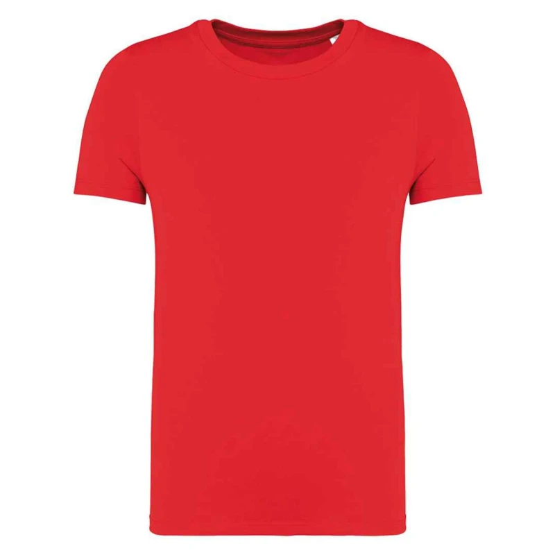 Image of Native Spirit Plain Dark Red T-Shirt in Scarlet Size: 4-6 Years Scarlet Unisex 4-6 Years