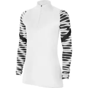 Image of Nike Dri-FIT Strike 1/4-Zip Soccer Drill Top Ladies - White