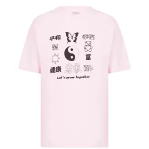 Image of Daisy Street Tyler T-Shirt - Pink