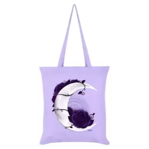 Image of Requiem Collective Lunar Mandala Tote Bag (One Size) (Lilac)