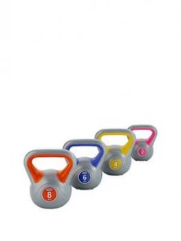 Image of York Vinyl Kettlebell Set 2468 Kg
