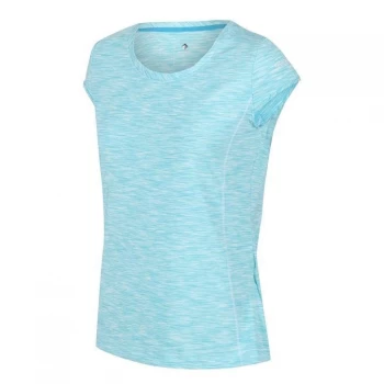 Image of Regatta Womens Hyperdimension T-Shirt - Cool Aqua