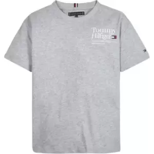 Image of Tommy Hilfiger Timeless Tommy Tee S/S - Grey