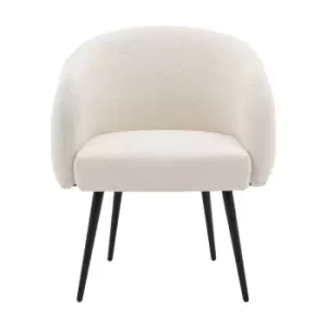 Image of Gallery Interiors Chrion Tub Chair in Off White