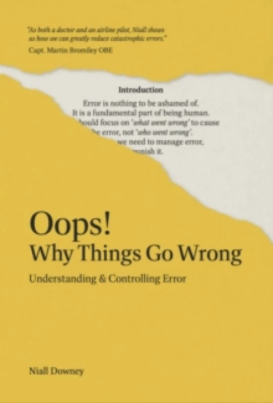 Image of Oops! Why Things Go Wrong : Understanding and Controlling Error Paperback / softback
