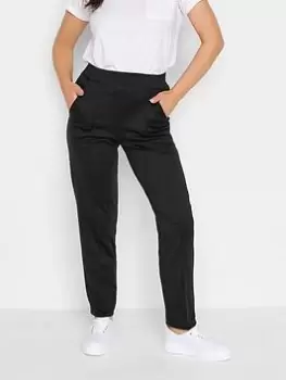 Image of PixieGirl Petite Pintuck Ponte Pull On Touser, Black, Size 18, Women