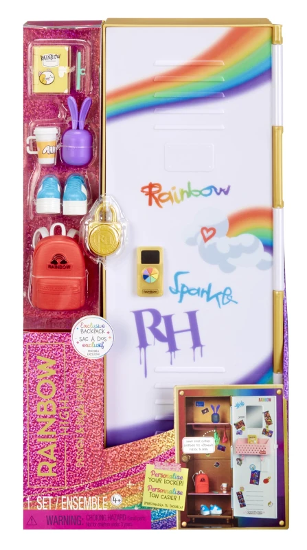 Image of Rainbow High Locker Playset Female TL99501