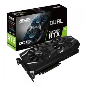 Image of Asus Dual GeForce RTX2080Ti OC 11GB GDDR6 Graphics Card