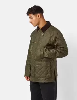Image of Barbour Ashby Quilted Jacket - Olive Green