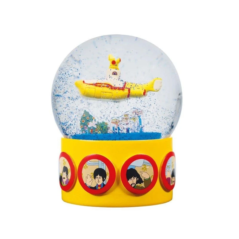 Image of The Beatles The Beatles Yellow Submarine Snow Globe Yellow One Size Unisex 5055453496950