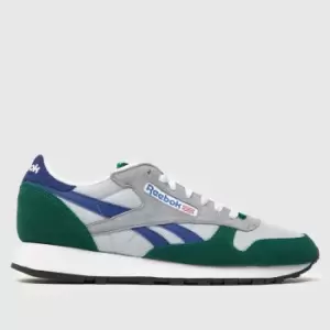 Image of Reebok Classic Leather, Grey White Black, size: 10, Male, Trainers, GX4655