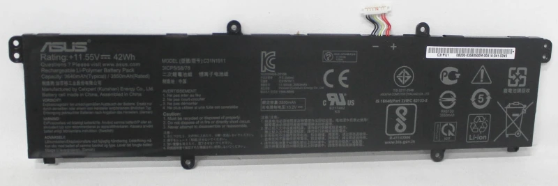 Image of ASUS 0B200-03580300 laptop spare part Battery