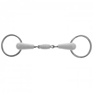 Image of Korsteel Flexi Loose Ring Oval Libnk Snaffle Bit