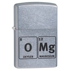 Image of Zippo OMG Street Chrome Regular Lighter