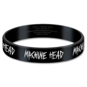 Image of Machine Head - Logo Gummy Wristband