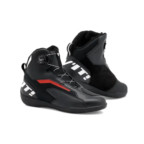 Image of REV'IT! Jetspeed Pro Shoes Black Red Size 43