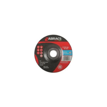 Image of Grinding Discs - 125mm x 6mm - Pack of 10 - 32053 - Abracs