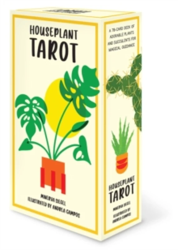 Image of Houseplant Tarot : A 78-Card Deck of Adorable Plants and Succulents for Magical Guidance Cards