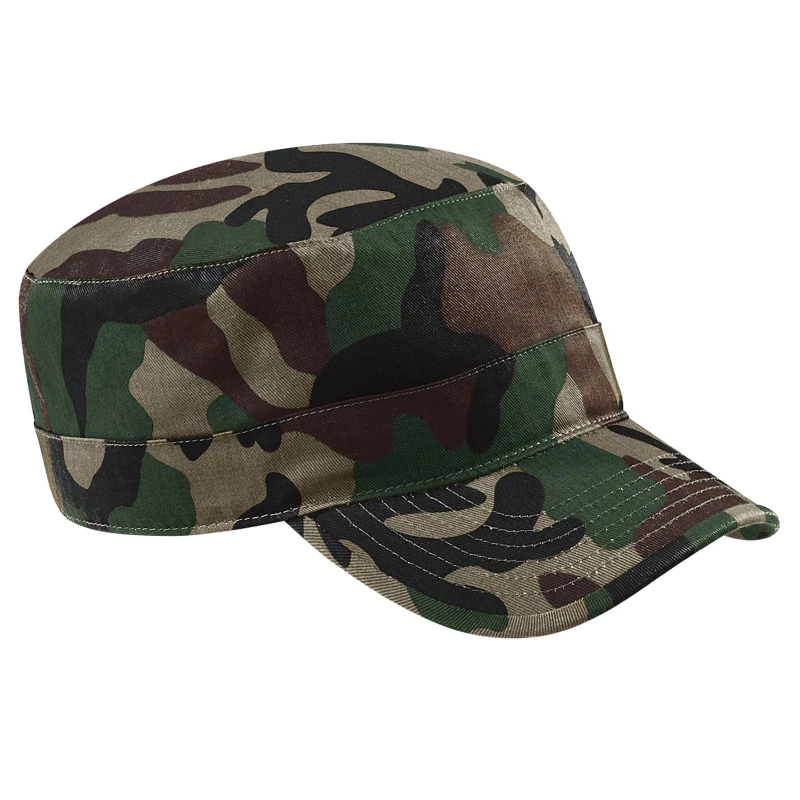 Image of Beechfield Beechfield Men Camouflage Army Cap Headwear Pack of 2 Multi One Size Male 5059269088019