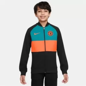 Image of Nike Chelsea Anthem Jacket Juniors Boys - Black