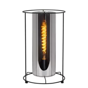 Image of Dounia Classic Table Lamp - Ø25cm - 1xE27 - Black