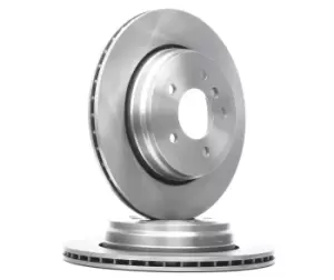 Image of RIDEX Brake disc 82B0196 Brake rotor,Brake discs BMW,5 Limousine (E60),5 Touring (E61),6 Coupe (E63),6 Cabrio (E64)