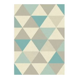 Image of Asiatic Focus Rug - 230 x 160cm - Triangle Blue