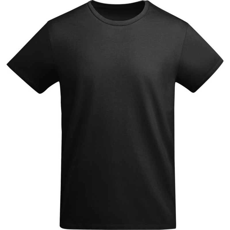 Image of ROLY ROLY Men Breda Plain T-Shirt in Black Size: Small Black S Male 5063527037336