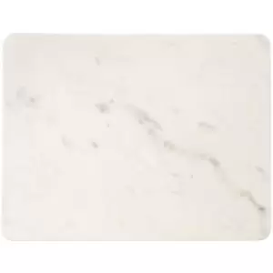 Image of Hotel Collection Grey Marble Placemat set of 2 - White
