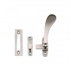 Image of Wickes Window Casement Fastener - Satin Nickel
