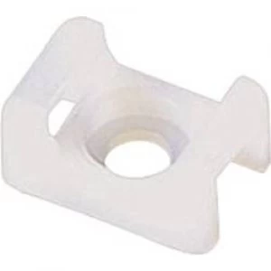 Image of Cable mount Screw fixing White KSS