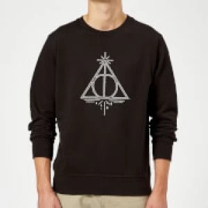 Image of Harry Potter Deathly Hallows Sweatshirt - Black