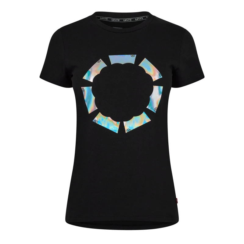Image of Levis Levis Perf T Shirt Love More - Black 8