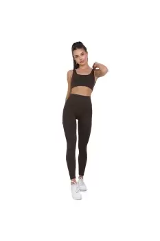 Image of Ribbed High Waisted Leggings