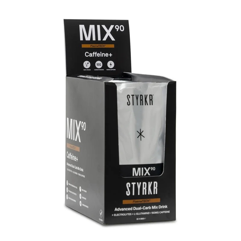 Image of Energy drink sachets + caffeine Styrkr (x12) Noir Unisex 95 g
