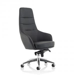 Image of Trexus Fenton High Back PU Leather Black Ref EX000214