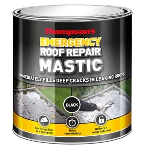 Image of Thompsons Emergency Roof Repair Mastic Black 750ml