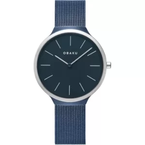 Image of Obaku Ark Lille Arctic Women's Blue Wristwatch V240LXHLML