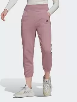 Image of Adidas Tiro 7/8 High-Waisted Tracksuit Bottoms